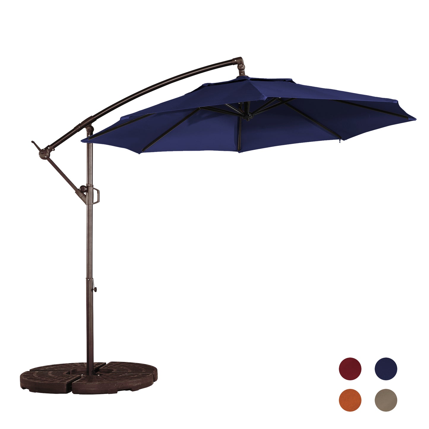 MONDAWE 10 Ft Cantilever Patio Offset Umbrella