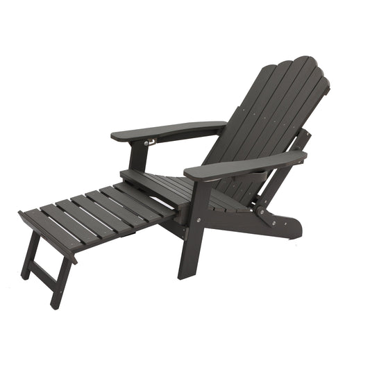 MONDAWE Adirondack Chair,Patio Adirondack Chair Weather Resistant with Cup Holder