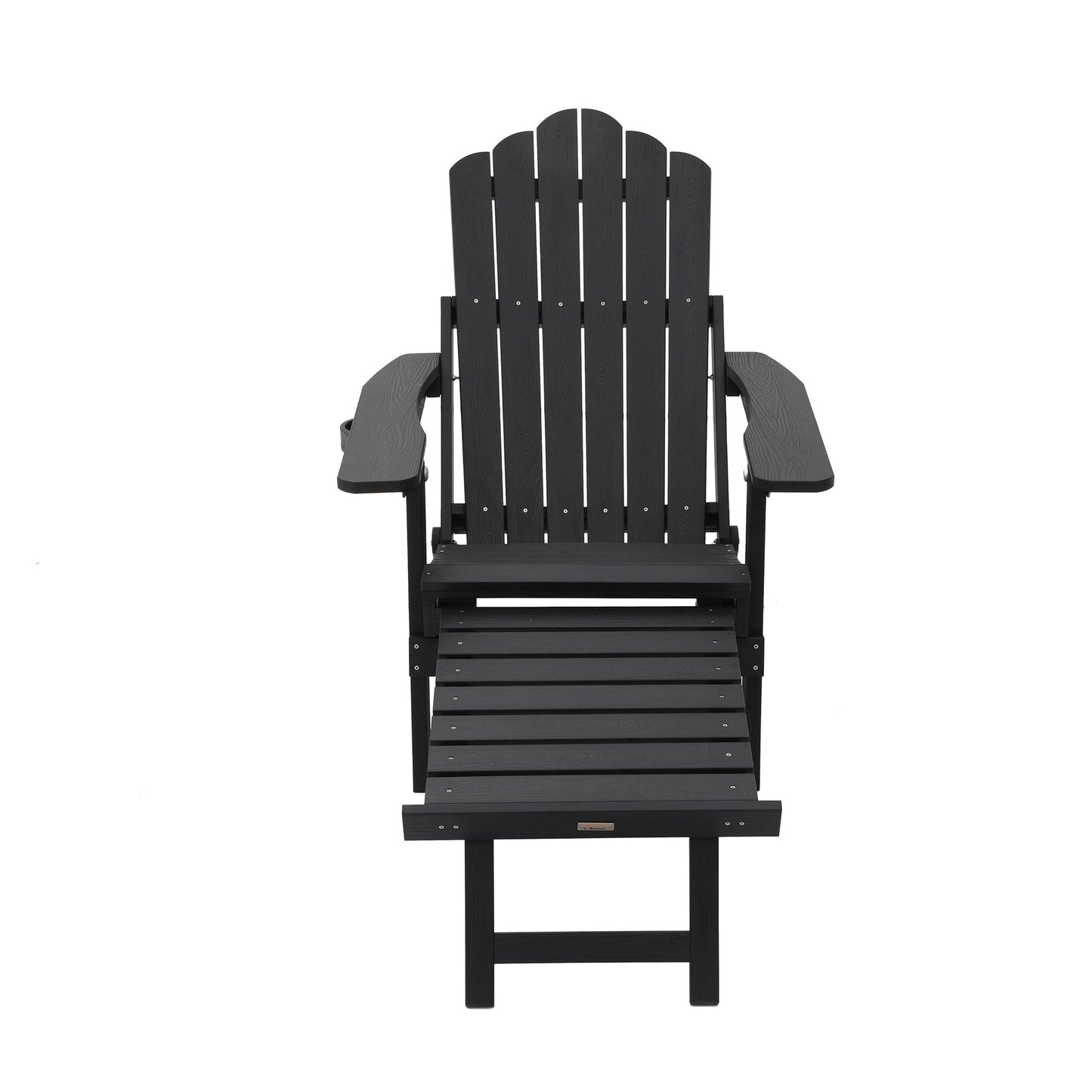 MONDAWE Adirondack Chair,Patio Adirondack Chair Weather Resistant with Cup Holder