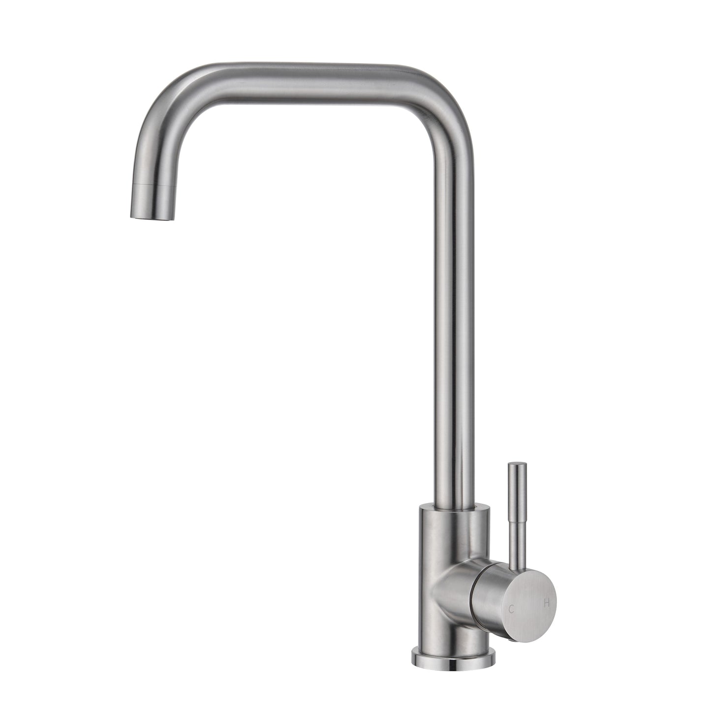 MONDAWE Modern Kitchen Sink Mixer Taps, Stainless Steel 360 Degree Cold and Hot Tap, Kitchen Faucets Easy to Install