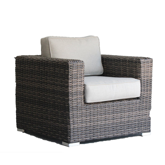 Mondawe Fully Assembled Patio Chair with Cushions (Set of 2)