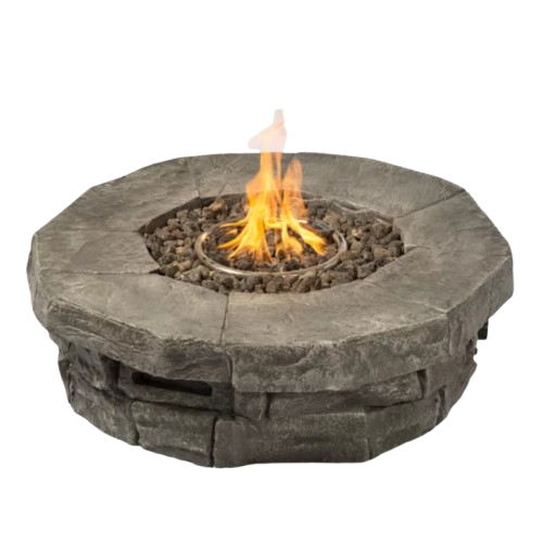 Mondawe 12Inch H x 37Inch W Outdoor Fire Pit Table