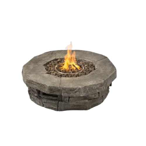 Mondawe 12Inch H x 37Inch W Outdoor Fire Pit Table