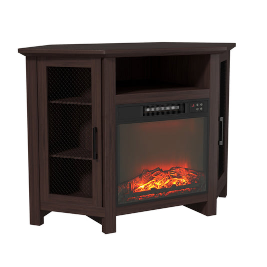 Mondawe-45-TV-Stand-with-18Inch-Fireplace-120lb-Top,-Storage,-Full-Remote,-3-Flame,-5000-BTU-Heat,Timer