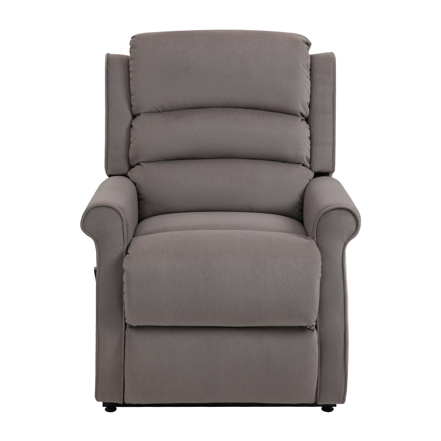 MONDAWE Chenille Fabric Power Lift Recliner Chair for Elderly with 8-Point Massage and Remote Control