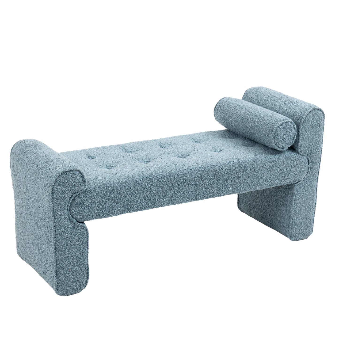 Mondawe Light Gray 49inch Ottoman Bench For Living Room