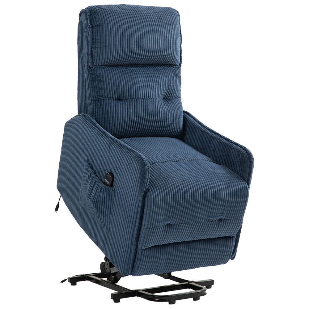 Mondawe Electric Recliner Chairs, Side Pocket Power Chaises Pocket Springs Seat Cushion