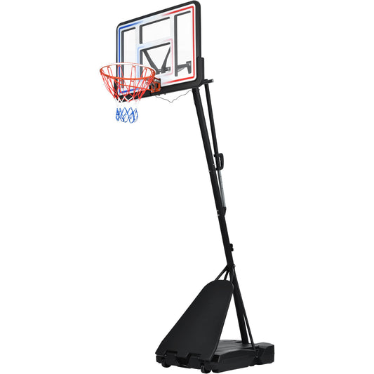 Mondawe Portable Basketball Hoop Basketball System 8-10ft Height Adjustable