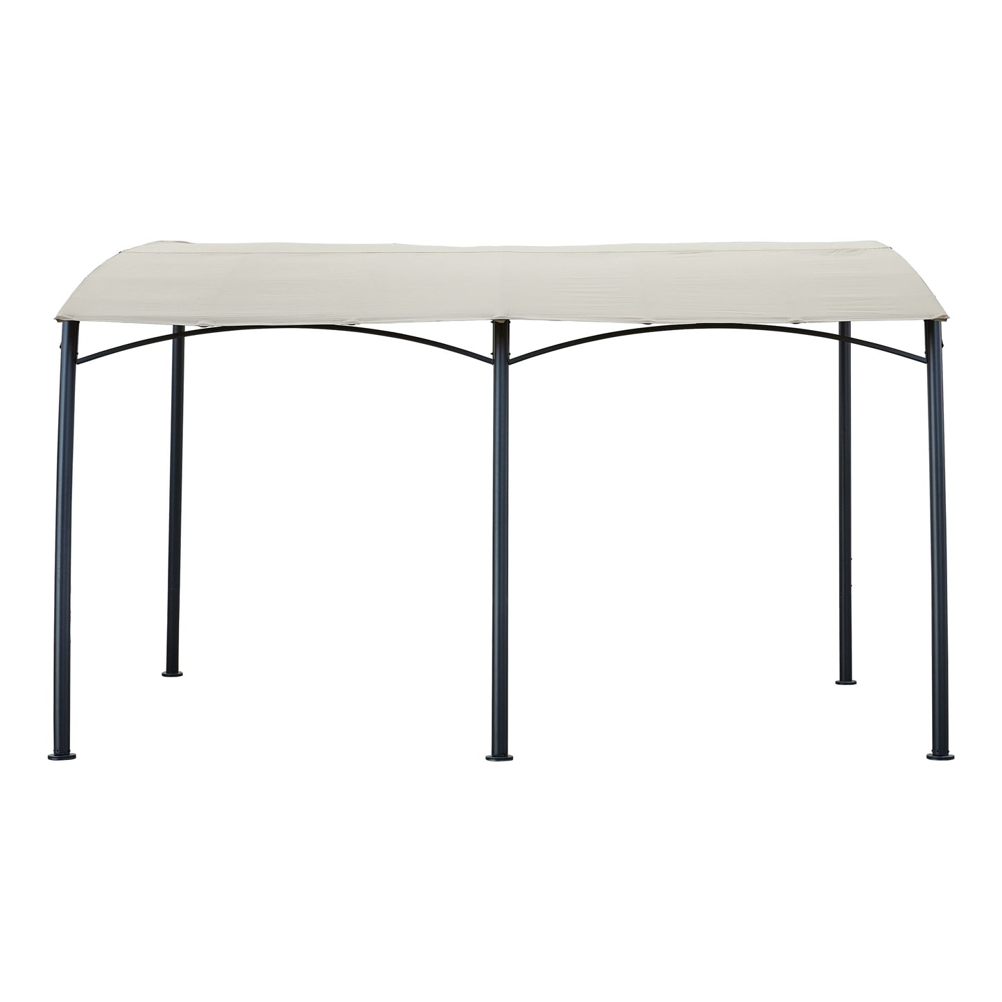 MONDAWE 10x13 ft Steel Outdoor Pergola Gazebo Patio Canopy with Steel Stand